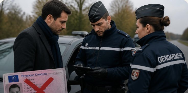 Permis retiré ou suspendu